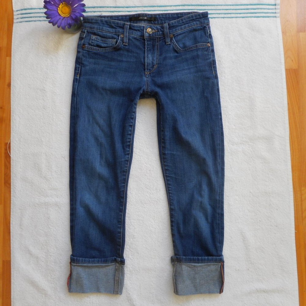 JOE'S JEANS Size 27 Mid Rise Crop Maven